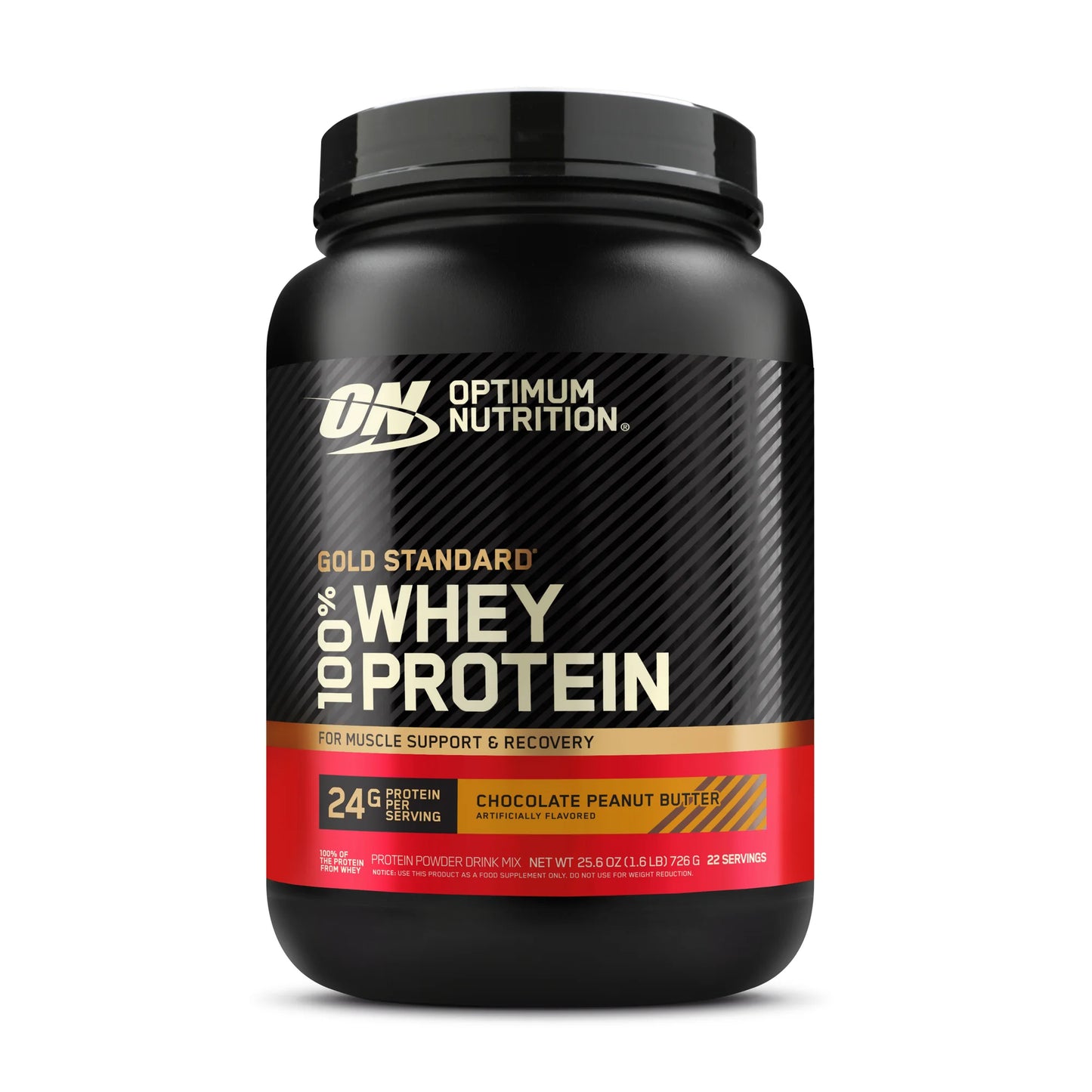 Gold Standard Whey Protein -1.5LB - 22 Servings / Chocolate Peanut Butter