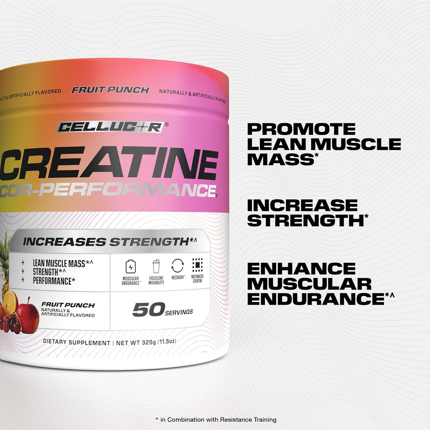 Cellucor® COR-Performance® Creatine Monohydrate Powder - 50 Servings / Fruit Punch