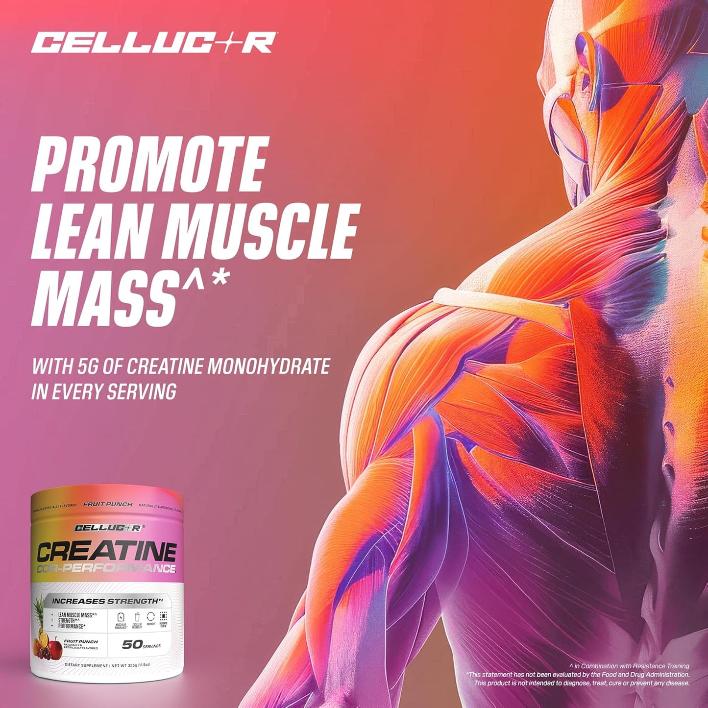 Cellucor® COR-Performance® Creatine Monohydrate Powder - 50 Servings / Fruit Punch