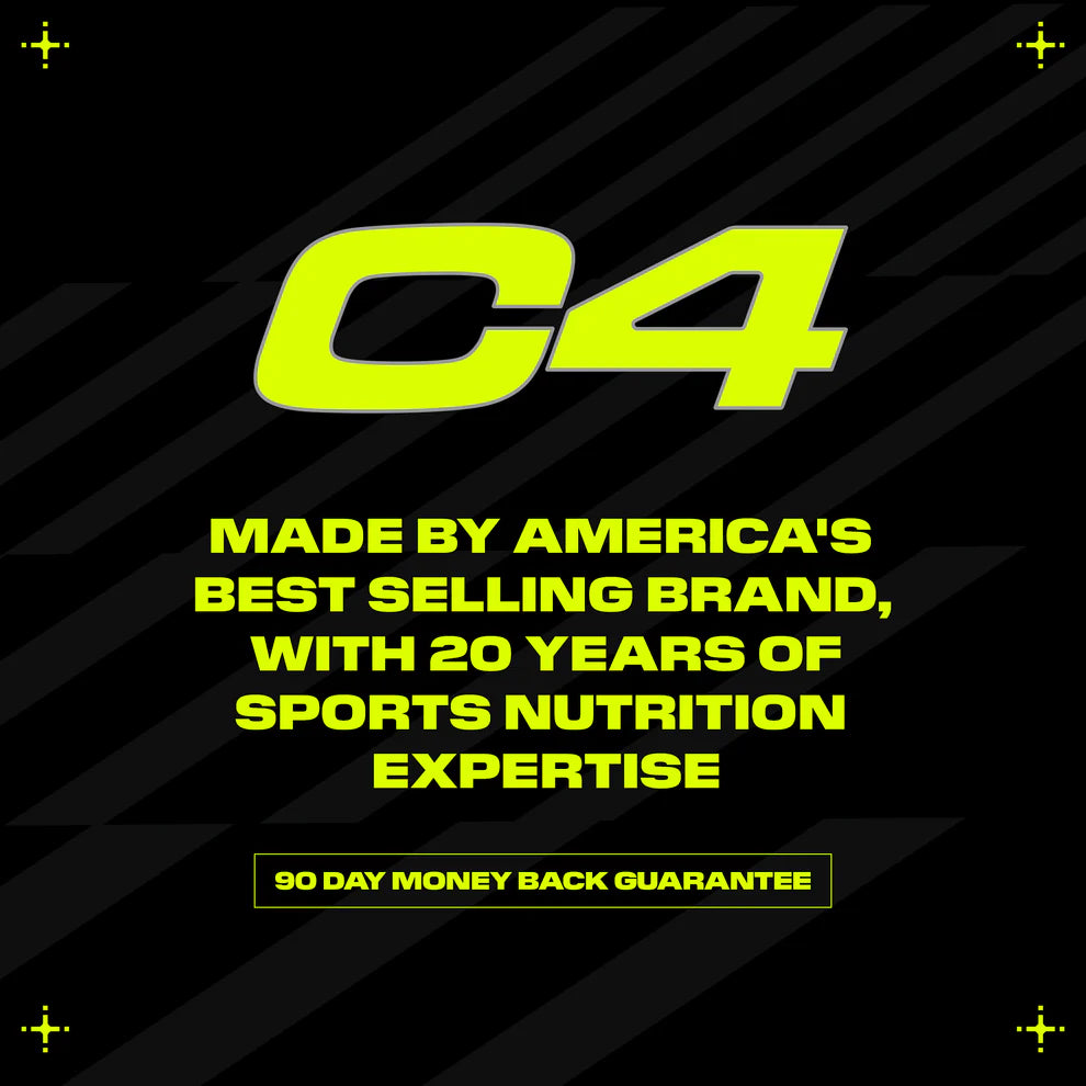 C4 Ultimate Pre Workout Powder - 20 Servings / Hawaii Punch Fruit Juicy Red