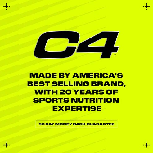 C4 Original Pre Workout - 30 Servings / Hawaiian Punch Fruit Juicy Red