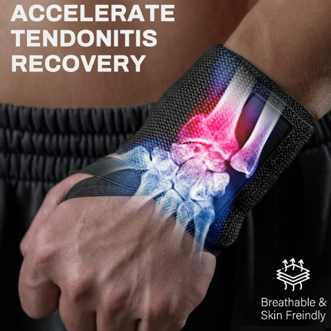 Weightlifting Wrist Wraps (Pair)