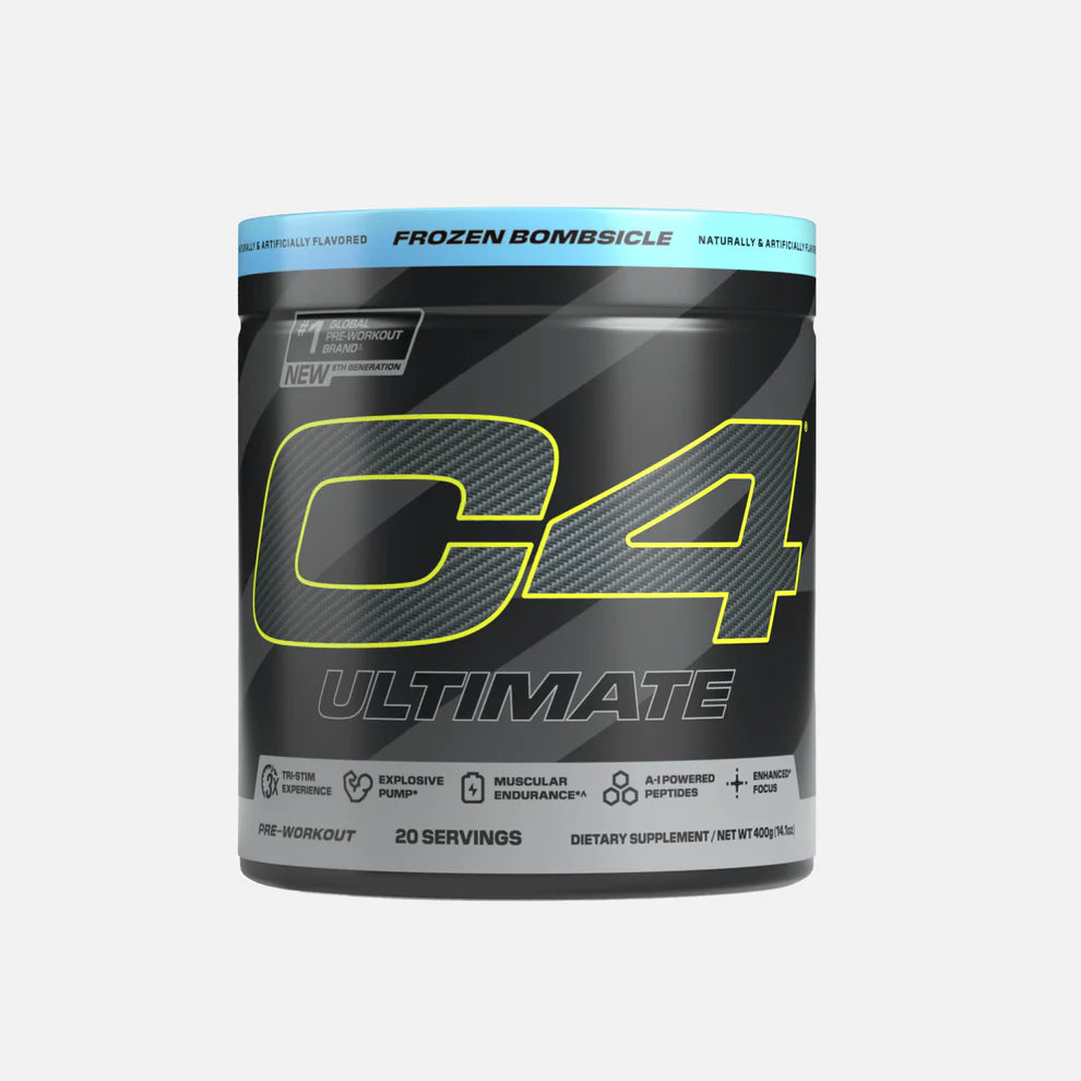 C4 Ultimate Pre Workout Powder - 20 Servings / Frozen Bombsicle