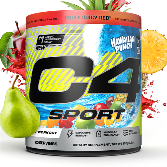 C4 Sport® Pre Workout Powder - 30 Servings / Hawaii Punch