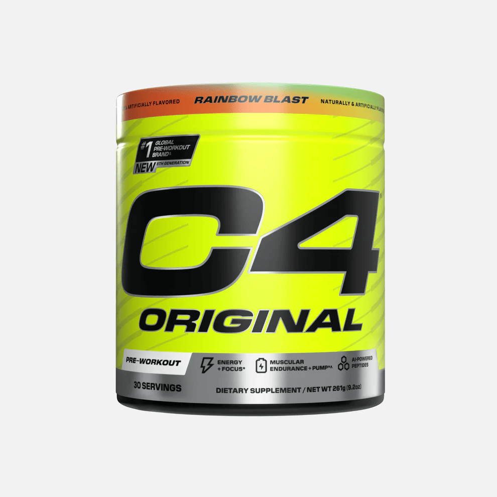 C4 Original Pre Workout Powder - 30 Servings / Rainbow Blast